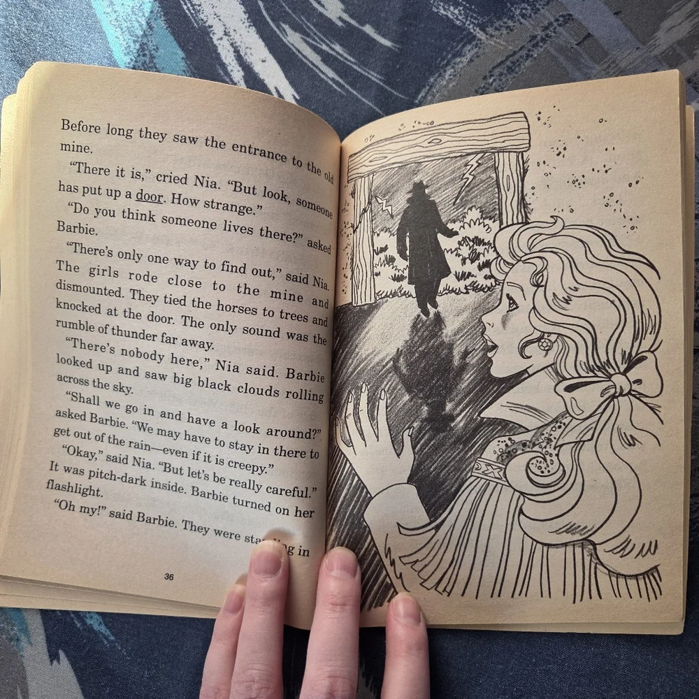 VTG Adventures With Barbie Books #1 & #10